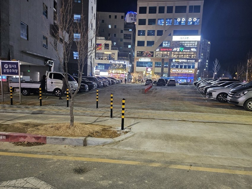 1.예천군_도청 신도시 중심 상가 임시 공영 주차장 조성